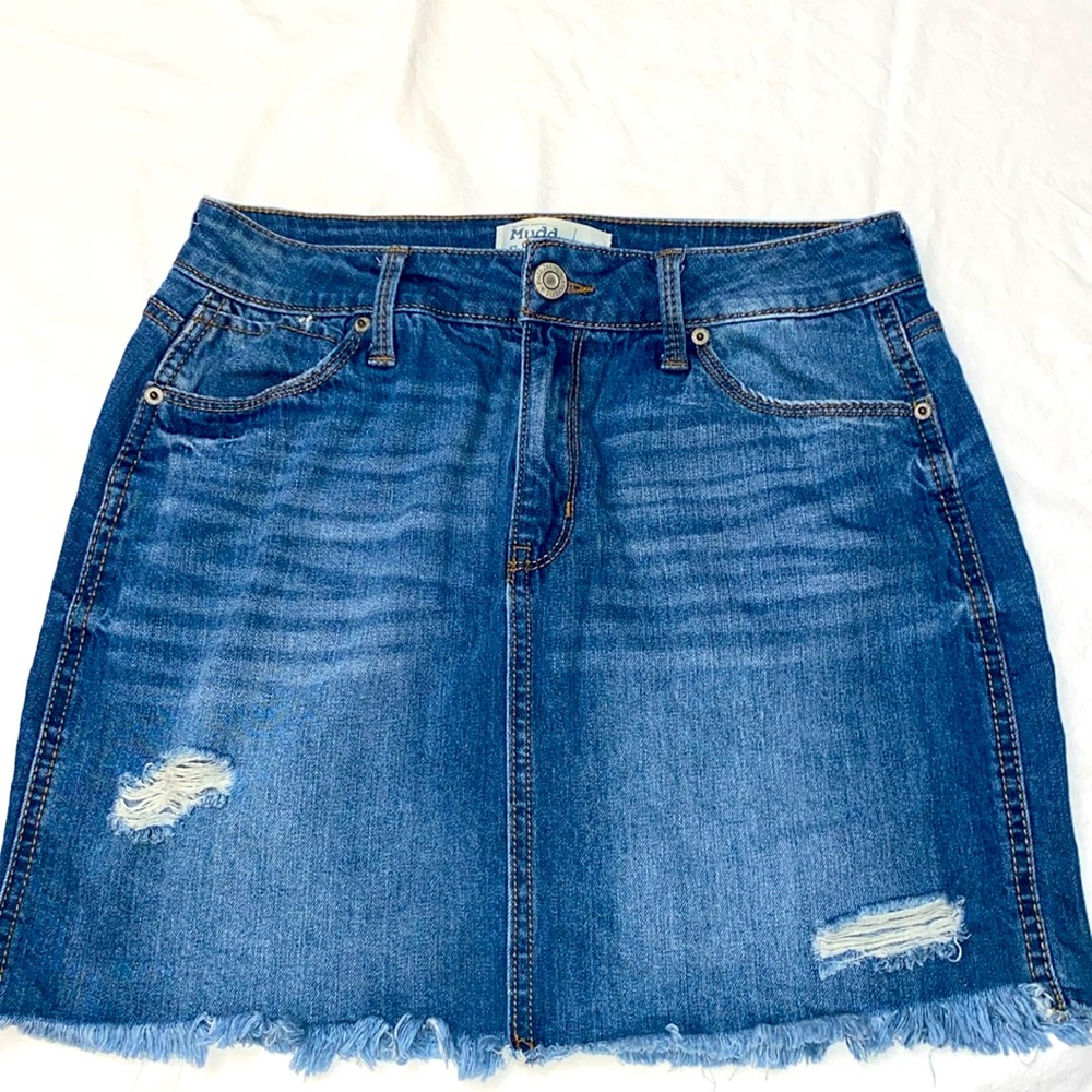 Mudd Jean Skirt